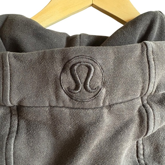 Lululemon Scuba Hoodie Light Cotton Fleece Black Size 4 - Picture 8 of 13
